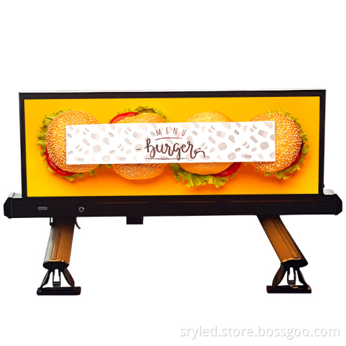 Waterproof LED Scrolling Message Sign Boards for Car and Taxi Advertising